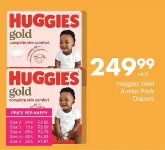 Huggies Gold Jumbo Pack Diapers