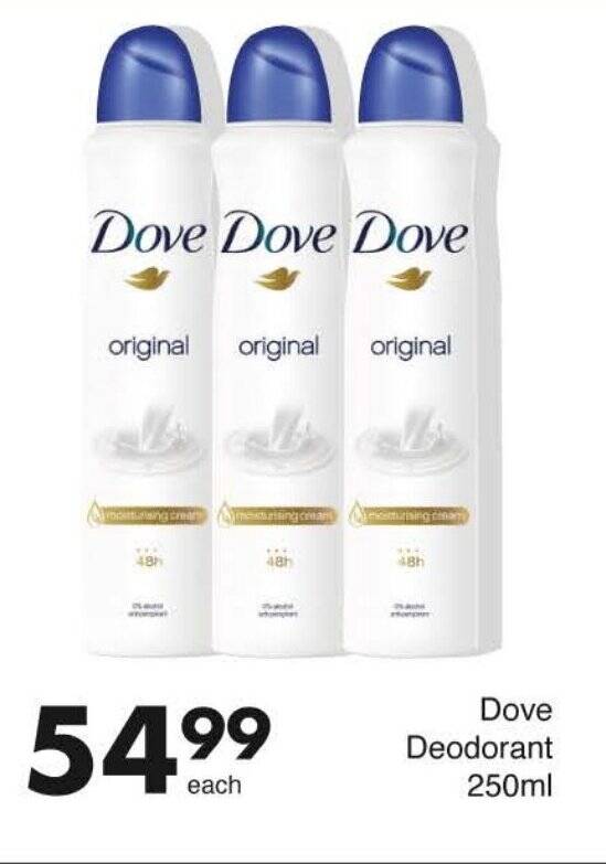 Dove Deodorant 250ml tilbud hos Kaufland