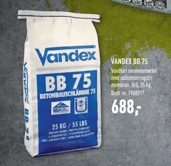 Vandex bb 75
