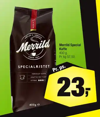 Calle Merrild special kaffe tilbud