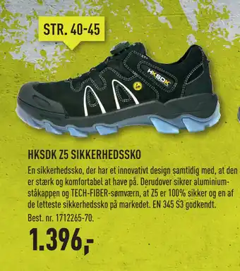 Johannes Fog Hksdk z5 sikkerhedssko tilbud