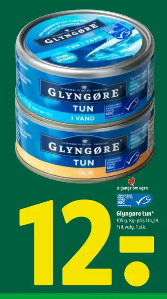 Coop 365 Glyngøre tun tilbud