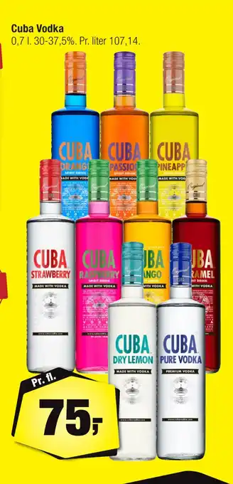 Calle Cuba vodka tilbud