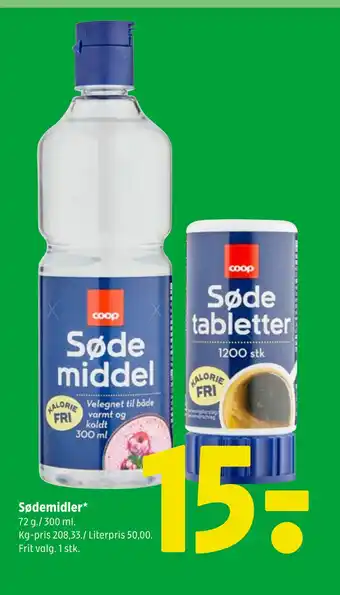 Coop 365 Sødemidler tilbud