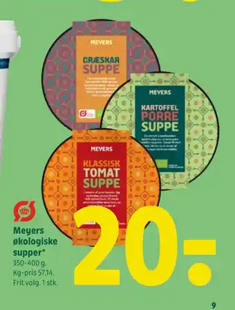 Meyers økologiske supper