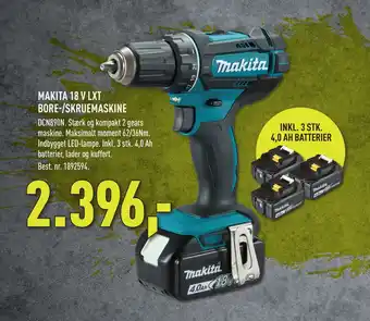 Johannes Fog Makita 18 v lxt bore-/skruemaskine tilbud