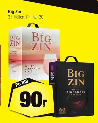 Calle Big zin tilbud