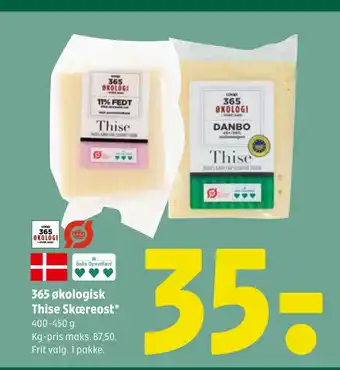 Coop 365 365 økologisk thise skæreost tilbud
