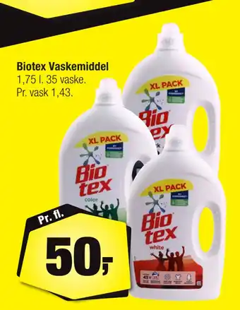 Calle Biotex vaskemiddel tilbud