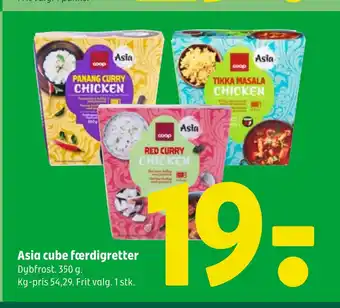 Coop 365 Asia cube færdigretter tilbud