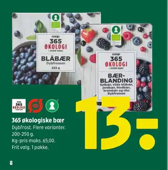 365 økologiske bær