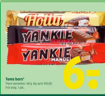 Coop 365 Toms bars tilbud