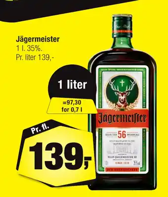 Calle Jägermeister tilbud