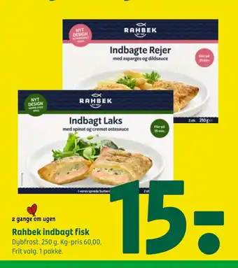 Rahbek indbagt fisk