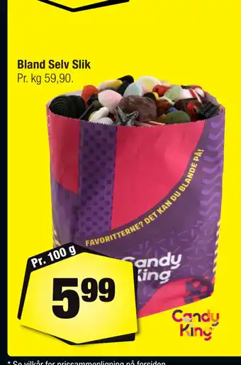 Calle Bland selv slik tilbud