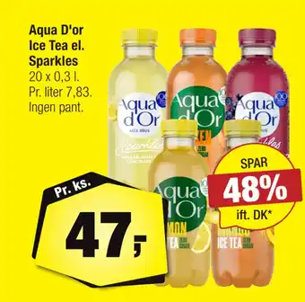Calle Aqua d'or ice tea el. sparkles tilbud