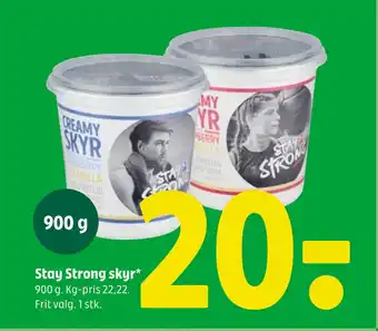Coop 365 Stay strong skyr tilbud