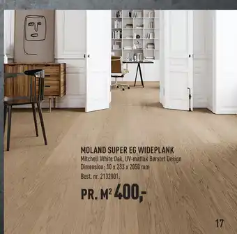 Moland super eg wideplank