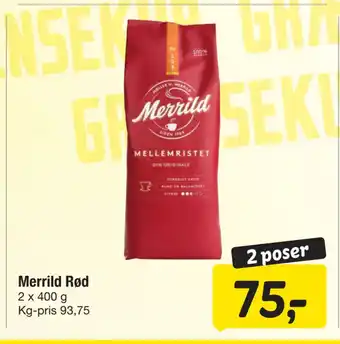 Fakta Tyskland Merrild rød tilbud