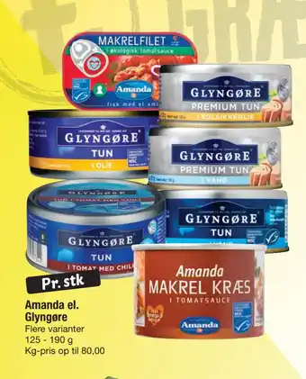 Fakta Tyskland Amanda el. glyngøre tilbud