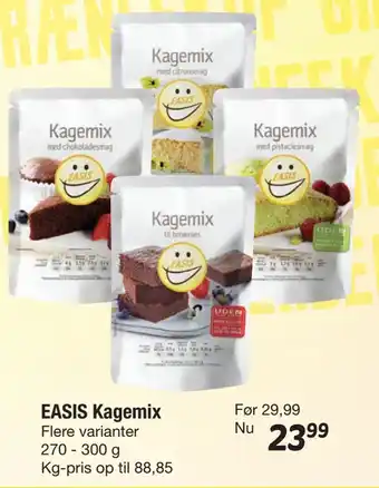 Fakta Tyskland Easis kagemix tilbud