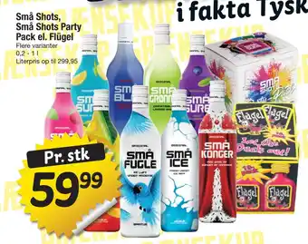 Fakta Tyskland Små shots, små shots party pack el. flügel tilbud