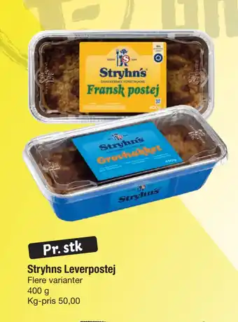 Fakta Tyskland Stryhns leverpostej tilbud