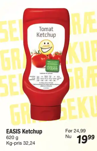 Fakta Tyskland Easis ketchup tilbud