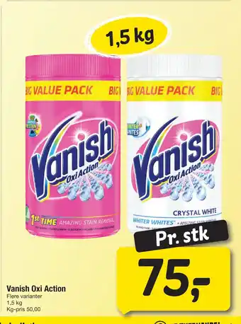 Fakta Tyskland Vanish oxi action tilbud
