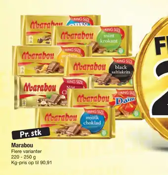 Fakta Tyskland Marabou tilbud