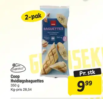 Fakta Tyskland Coop hvidløgsbaguettes tilbud