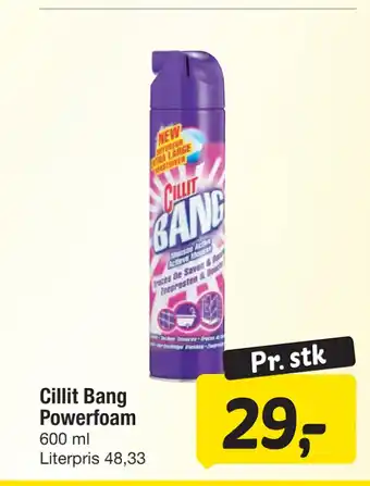 Fakta Tyskland Cillit bang powerfoam tilbud