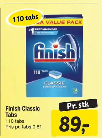 Fakta Tyskland Finish classic tabs tilbud