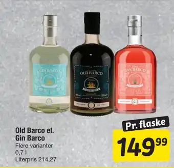 Fakta Tyskland Old barco el. gin barco tilbud