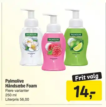 Fakta Tyskland Palmolive håndsæbe foam tilbud