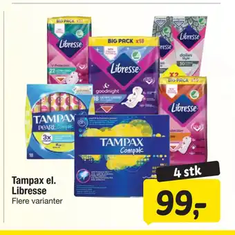 Fakta Tyskland Tampax el. libresse tilbud