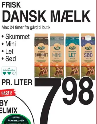 ABC Lavpris FRISK DANSK MÆLK tilbud