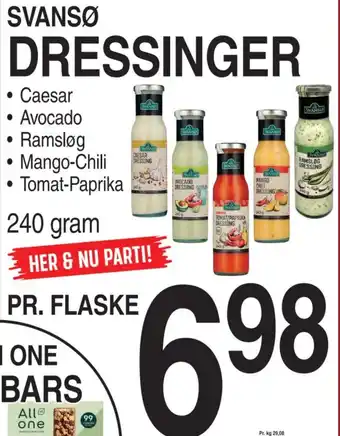 ABC Lavpris SVANSØ DRESSINGER tilbud