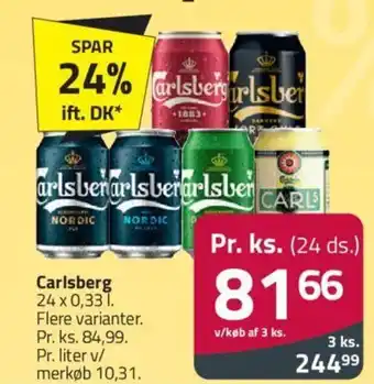 Fleggaard Carlsberg tilbud