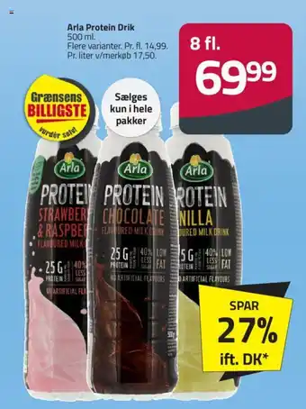Fleggaard Arla Protein Drik tilbud