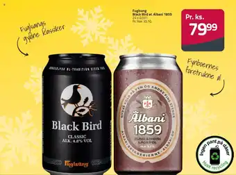 Fleggaard Fuglsang Black Bird el. Albani 1859 tilbud