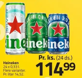 Fleggaard Heineken tilbud