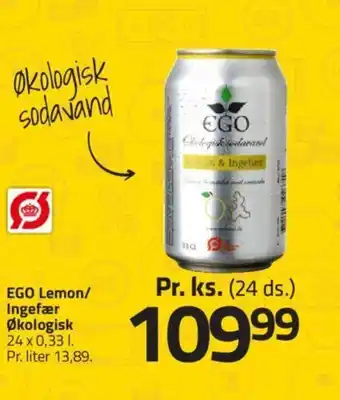 Fleggaard EGO Lemon/ Ingefær Økologisk tilbud