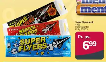 Fleggaard Super Flyers 4-pk tilbud