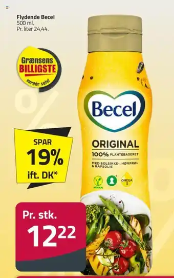 Fleggaard Flydende Becel 500 ml. tilbud