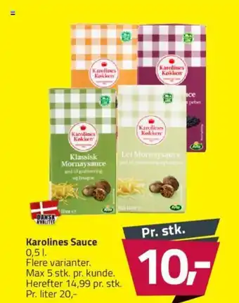 Fleggaard Karolines Sauce 0,51. tilbud