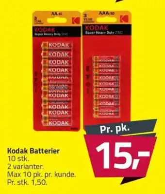 Fleggaard Kodak Batterier tilbud