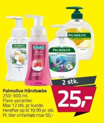 Fleggaard Palmolive Håndsæbe tilbud