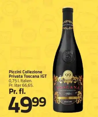 Fleggaard Piccini Collezione Privata Toscana IGT tilbud