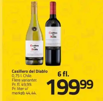 Fleggaard Casillero del Diablo tilbud